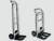 Carucior marfa din aluminiu extensibil tip Lisa, 90 Kg - MANNESMANN - M099-T