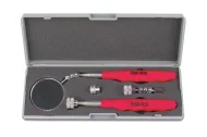 Set telescop cu cap magnetic si oglinda telescopica MANNESMANN - M00870