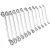 Set 12 Chei Inelare Duble 6-32 mm,  Chrom - Vanadium MANNESMANN - M140-12