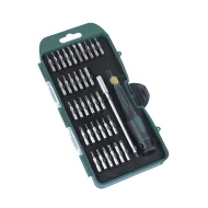 Set Biti precizie, 36 piese - MANNESMANN - M29890