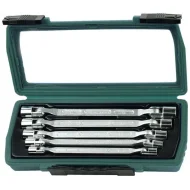 Set 5 Chei Tubulare Pivotante la ambele capete 8 - 19 mm -  MANNESMANN  - M19821