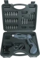 Trusa cu Surubelnita Electrica 4.8V si Accesorii - MANNESMANN - M17450
